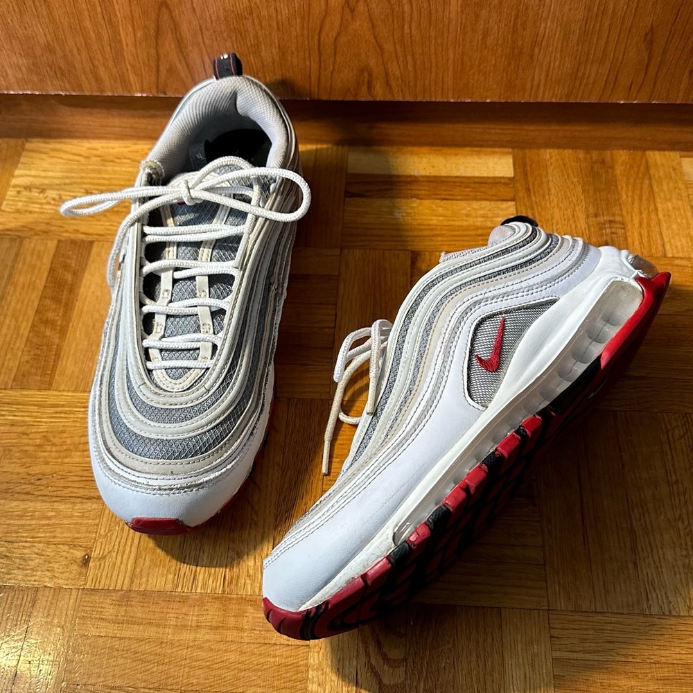 Nike Men 27s Air Max 97 White Gray Red